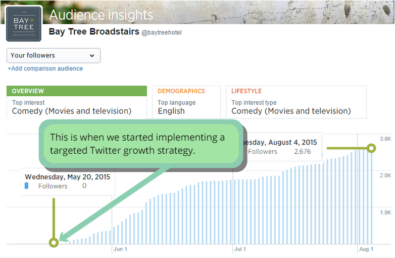 bay tree twitter followers new