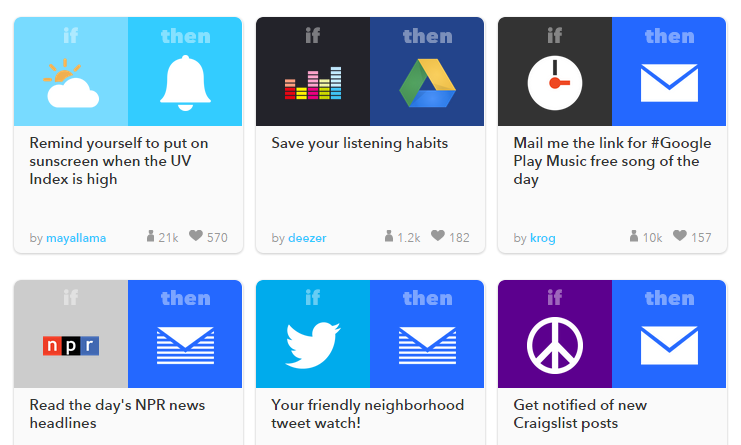 IFTTT examples 4