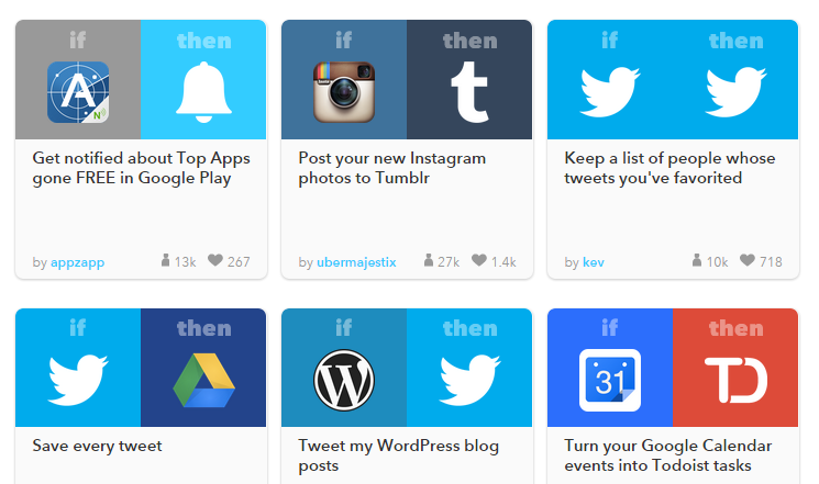 IFTTT examples 3