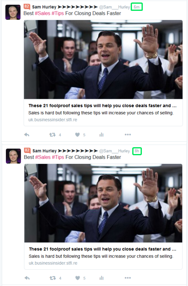 Repeat your tweets for more visibility