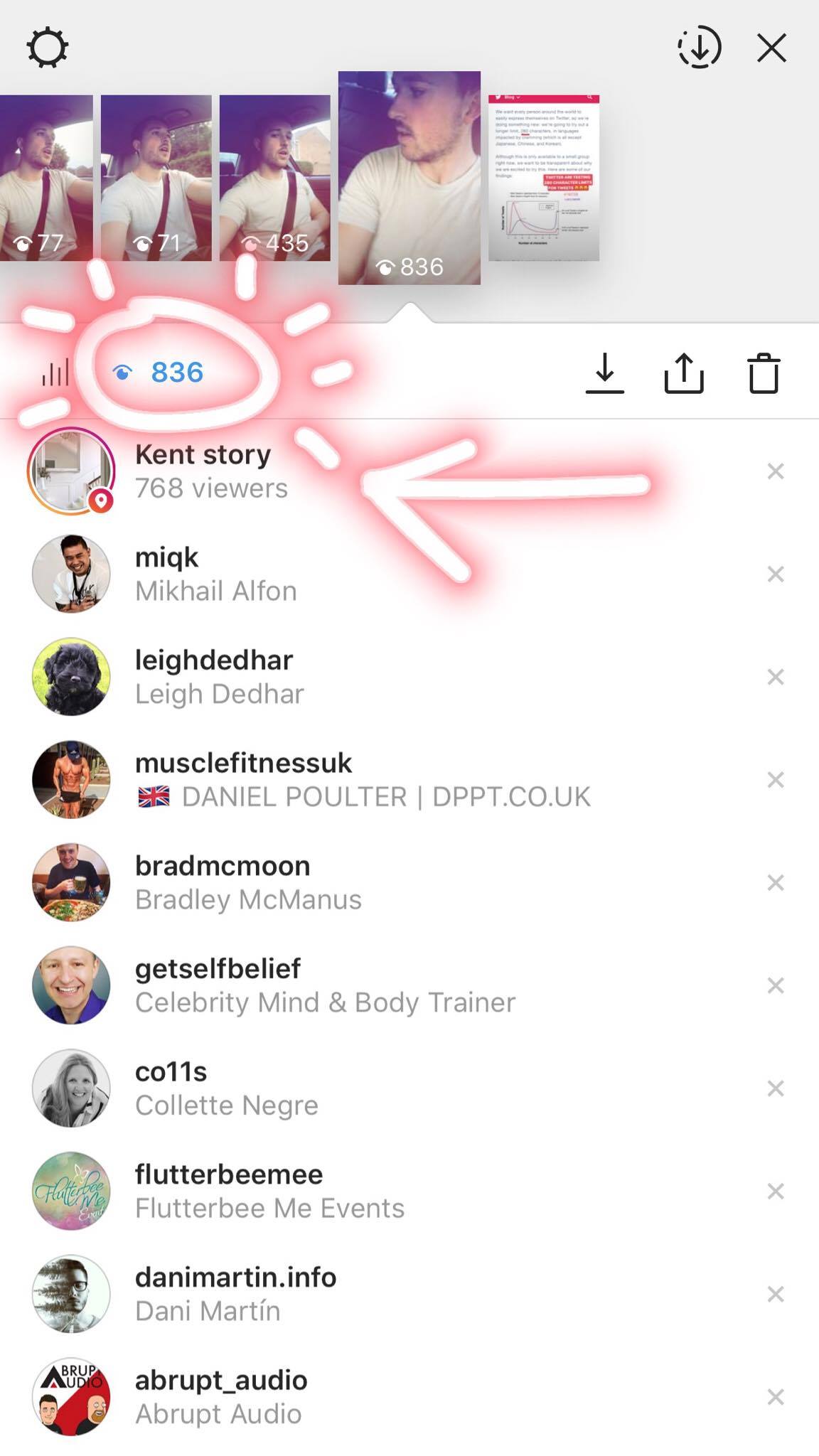 instagram algorithm for story views