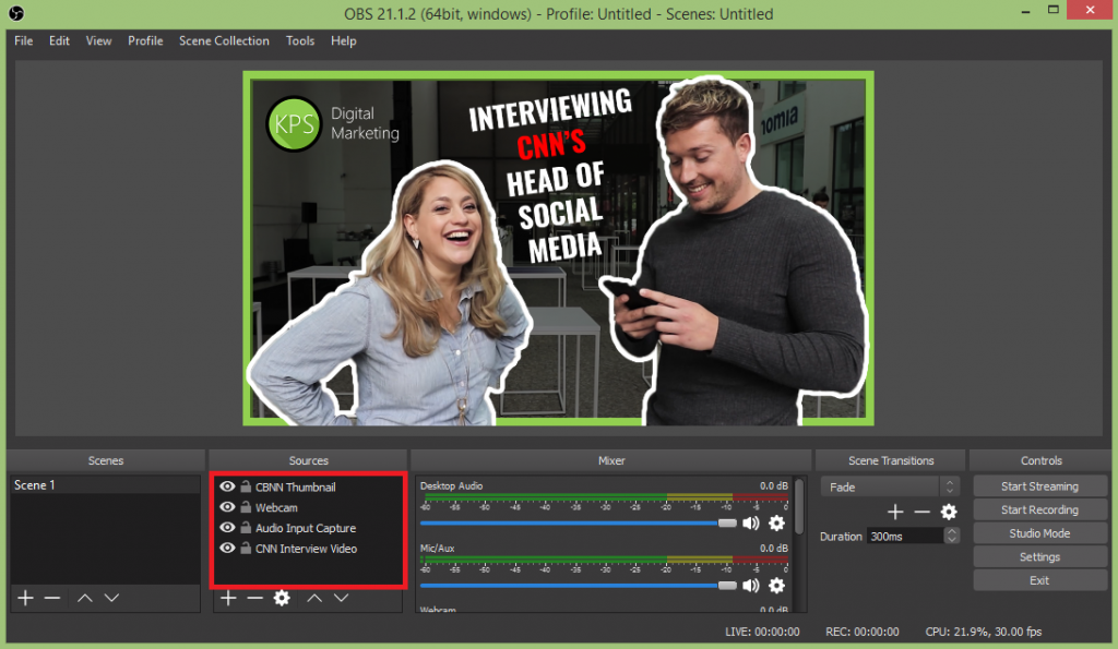 Facebook Live OBS Studio Tutorial 2018