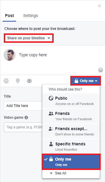 Facebook Live OBS Studio Tutorial 2018